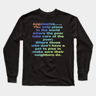 Appalachian Pride Long Sleeve T-Shirt